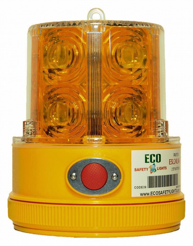 P24LM RED Beacon Truck Trailer Boat Portable 24 LED's Warning Safety Light 
