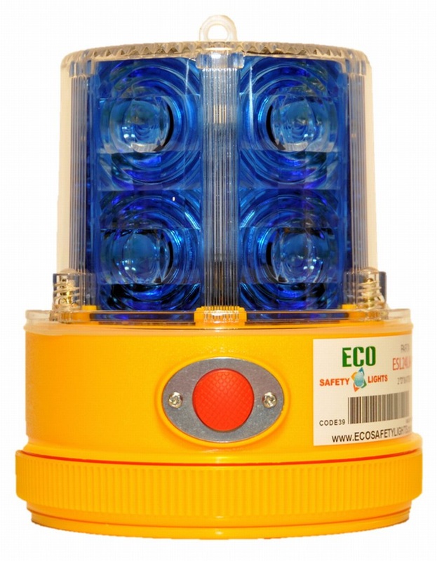 B24LPSAC Beacon with Light Sensor 24 LED's Warning Safety Light 110V 220V AC 
